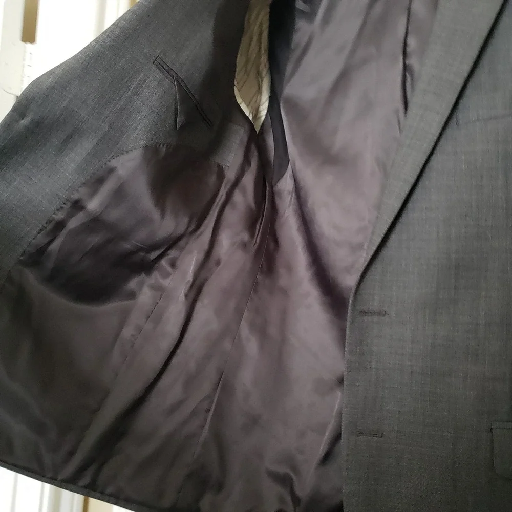 Ralph Lauren Men's Blazer Sport Coat Two Button Jacket 42L Wool Blend Suit‎ Coat
